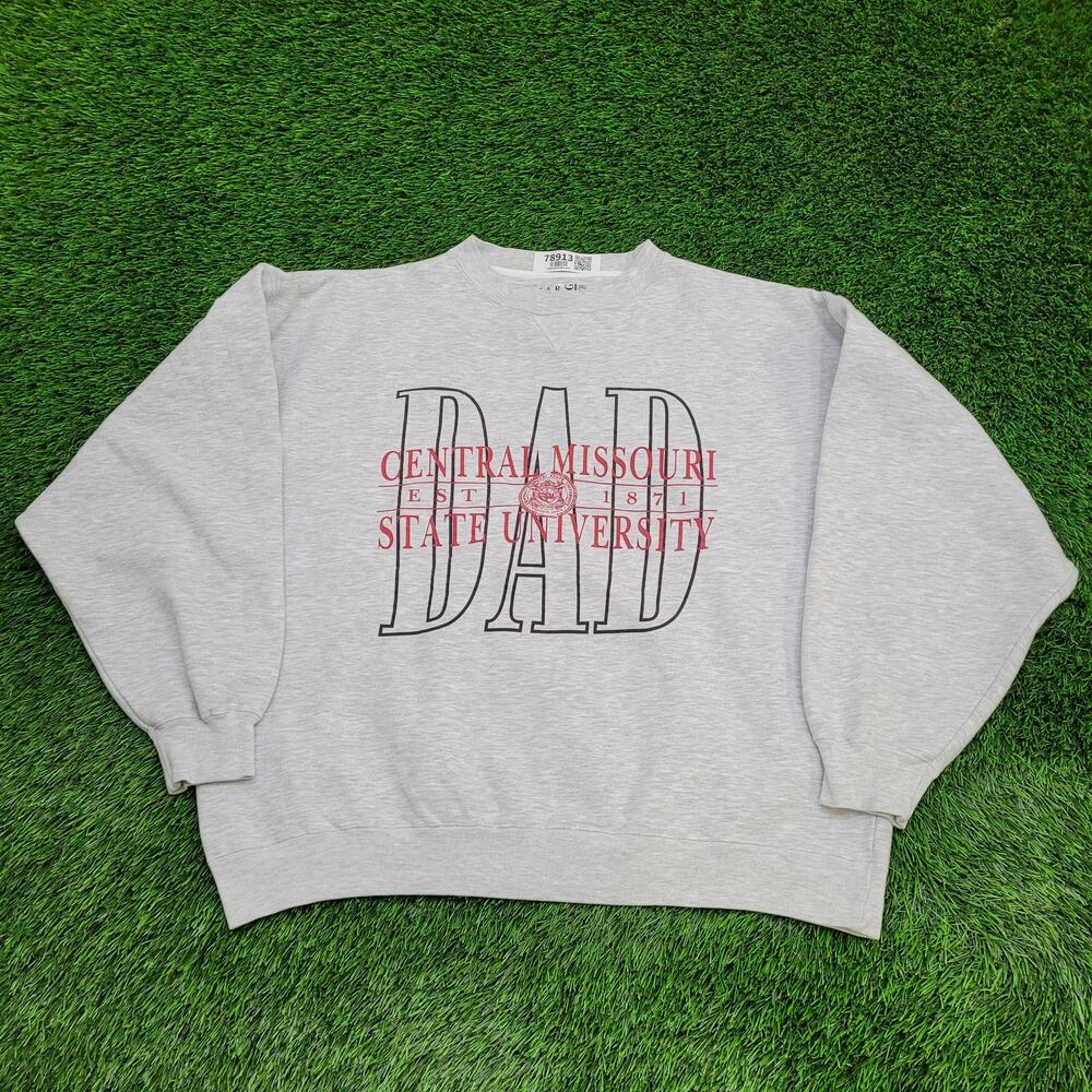 Vintage University-of Central Missouri Sweatshirt XL 27x26